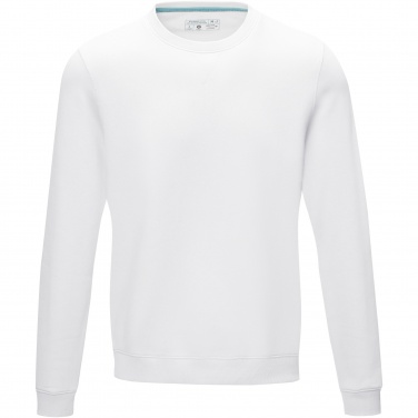 Logo trade business gifts image of: Jasper men’s organic recycled crewneck sweater