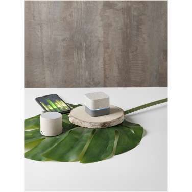 Logo trade promotional product photo of: Kikai wheat straw Bluetooth® speaker