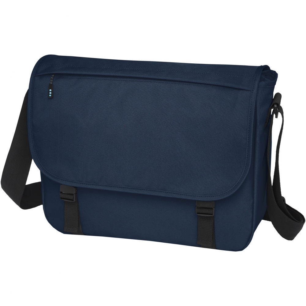 Logo trade promotional items image of: Baikal GRS RPET 15" laptop bag 12L