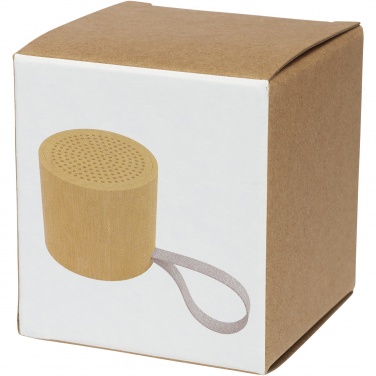 Logo trade promotional giveaway photo of: Lako bamboo Bluetooth® speaker 