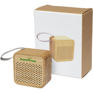 Logo trade advertising products image of: Arcana bamboo Bluetooth® speaker