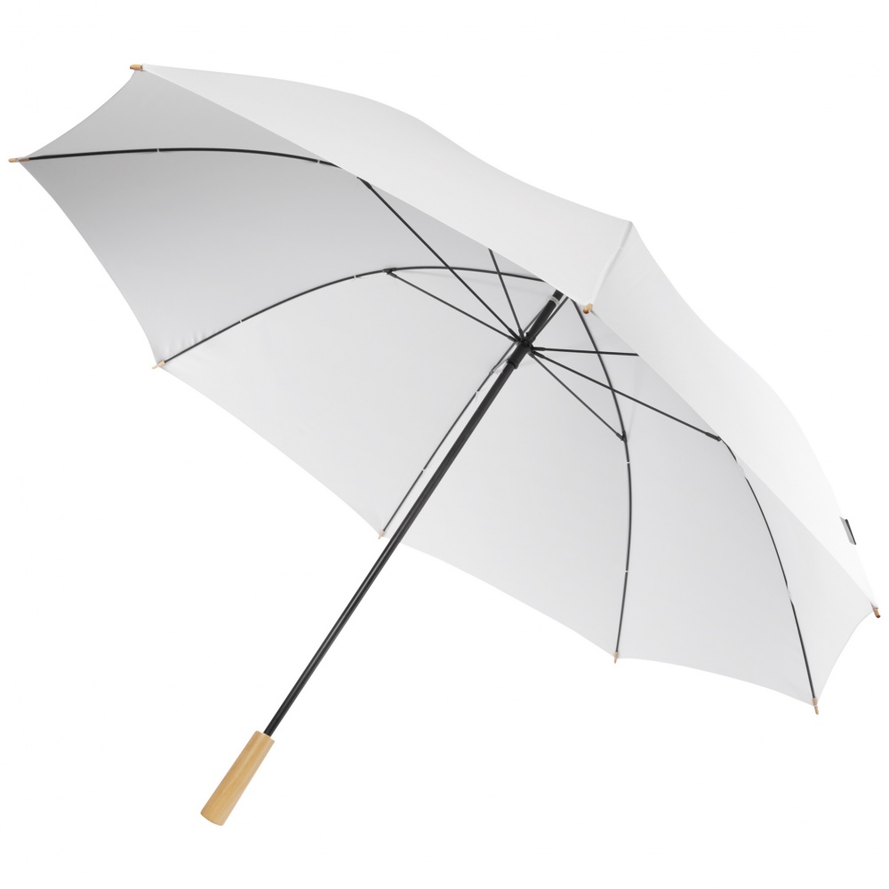 Logo trade advertising products picture of: Romee 30'' windproof recycled PET golf umbrella