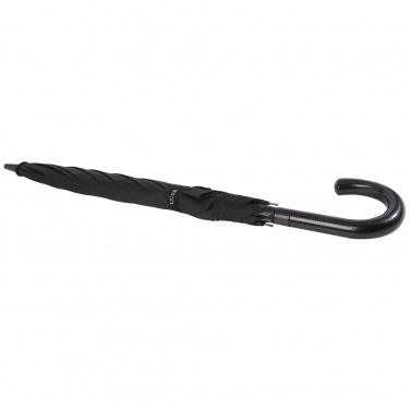 Logotrade promotional merchandise picture of: Fontana 23" auto open umbrella with carbon look and crooked handle