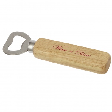 Logo trade advertising product photo of: Brama wooden bottle opener