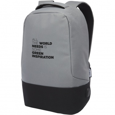 Logo trade promotional merchandise picture of: Cover GRS RPET anti-theft backpack 18L