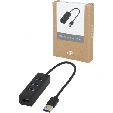 Logotrade promotional item picture of: ADAPT aluminum USB 3.0 hub