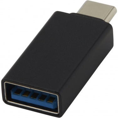 Logotrade promotional merchandise image of: ADAPT aluminum USB-C to USB-A 3.0 adapter