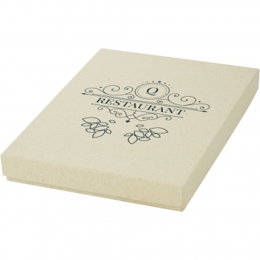 Logotrade promotional product image of: Verde 3-piece grass paper stationery gift set