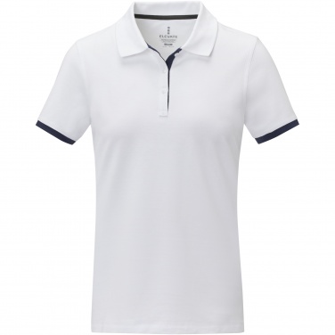 Logotrade advertising product image of: Morgan short sleeve women's duotone polo