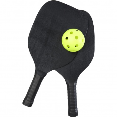 Logo trade promotional merchandise picture of: Enrique paddle set in mesh pouch