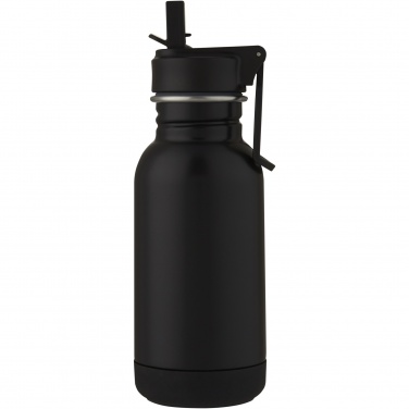 Logotrade promotional merchandise photo of: Lina 400 ml stainless steel sport bottle with straw and loop