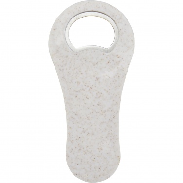 Logo trade promotional products image of: Schyn wheat straw bottle opener