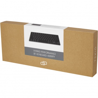 Logo trade promotional merchandise image of: Hybrid performance Bluetooth keyboard - AZERTY