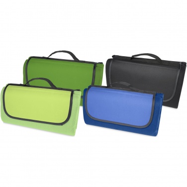 Logo trade promotional products image of: Salvie recycled plastic picnic blanket