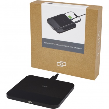 Logotrade advertising product image of: Hybrid 15W premium wireless charging pad