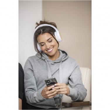Logotrade promotional products photo of: Athos bamboo Bluetooth® headphones with microphone