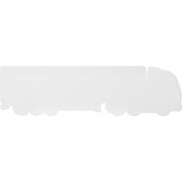 Logo trade promotional merchandise picture of: Tait 15 cm lorry-shaped recycled plastic ruler