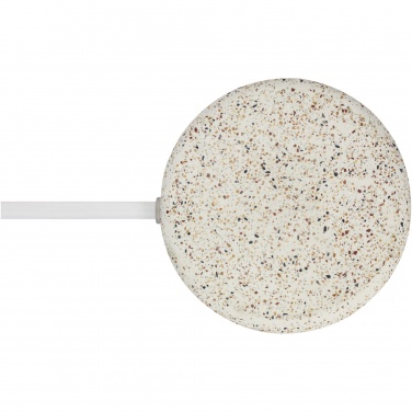 Logo trade promotional products picture of: Terrazzo 10W wireless bamboo charging pad