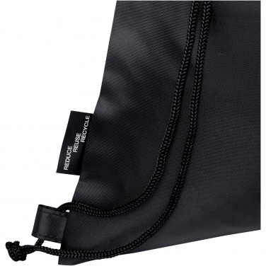 Logotrade promotional merchandise photo of: Ash recycled foldable drawstring bag 7L