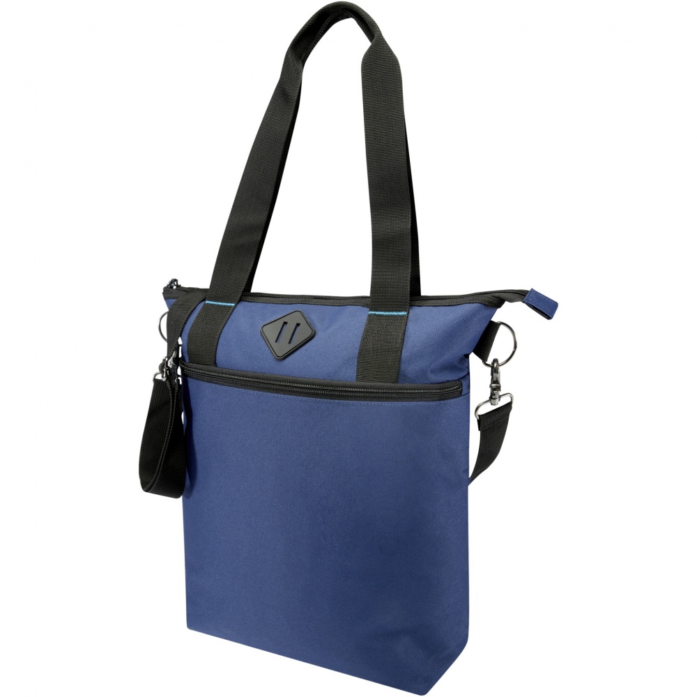 Logo trade promotional giveaways picture of: REPREVE® Our Ocean™ 15" GRS RPET laptop tote bag 12L
