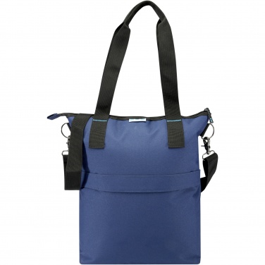 Logotrade promotional giveaway picture of: REPREVE® Our Ocean™ 15" GRS RPET laptop tote bag 12L