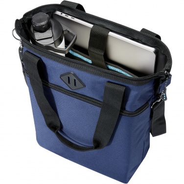 Logo trade promotional giveaway photo of: REPREVE® Our Ocean™ 15" GRS RPET laptop tote bag 12L