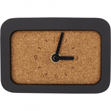 Logotrade promotional item image of: Momento wireless limestone charging desk clock