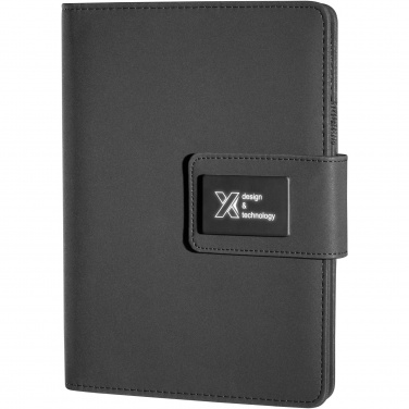 Logo trade promotional product photo of: SCX.design O16 A5 light-up notebook power bank