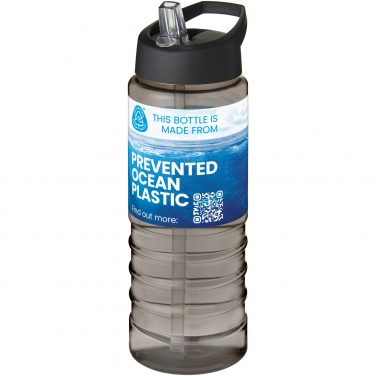 Logotrade promotional item picture of: H2O Active® Eco Treble 750 ml spout lid sport bottle 
