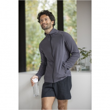 Logo trade promotional giveaways picture of: Zelus men's fleece jacket