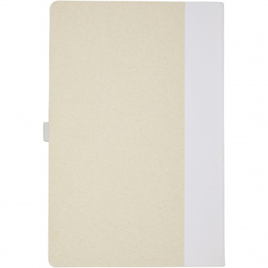 Logo trade corporate gifts image of: Dairy Dream A5 size reference recycled milk cartons notebook and ballpoint pen set