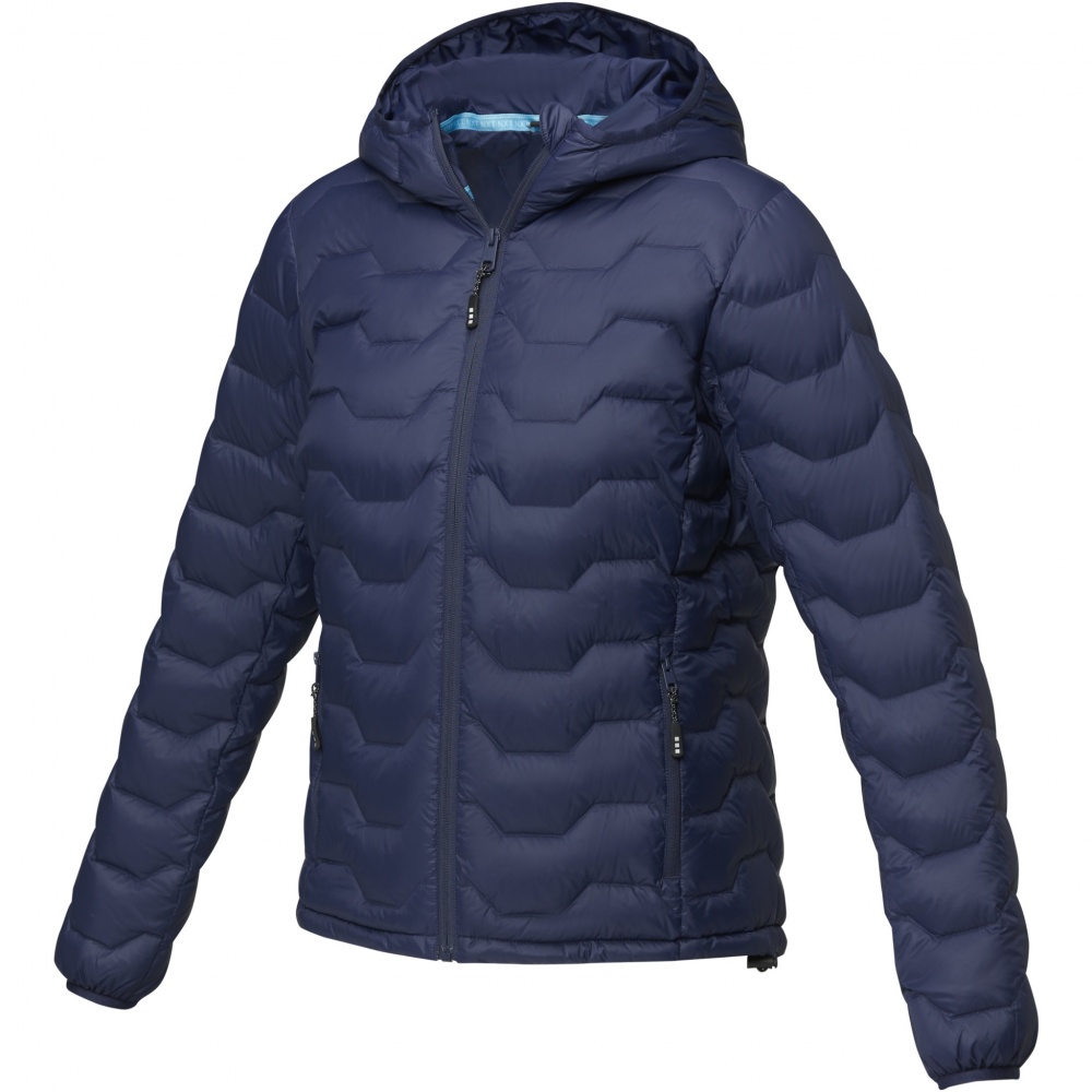 Logo trade business gifts image of: Petalite women's GRS recycled insulated down jacket