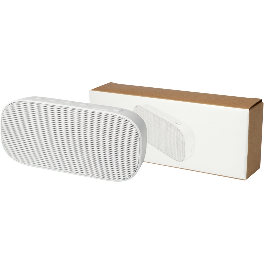 Logotrade promotional product picture of: Stark 2.0 5W recycled plastic IPX5 Bluetooth® speaker