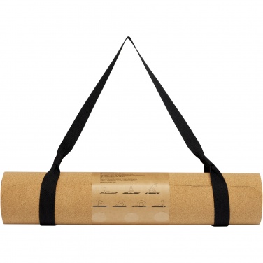 Logo trade promotional item photo of: Trikona cork yoga mat