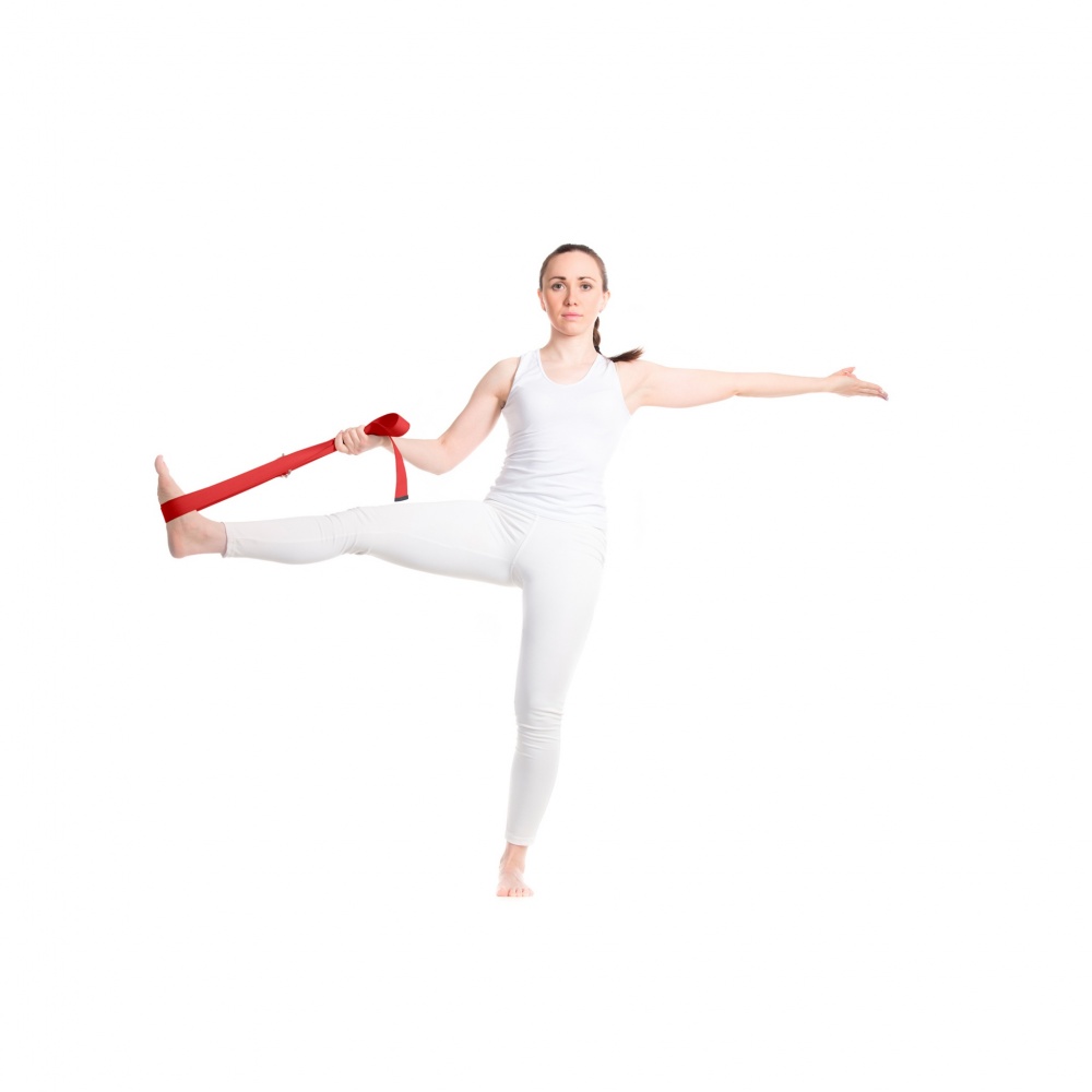 Logotrade business gift image of: Virabha RPET yoga strap