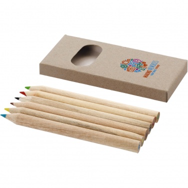 Logotrade advertising product image of: Artemaa 6-piece pencil colouring set