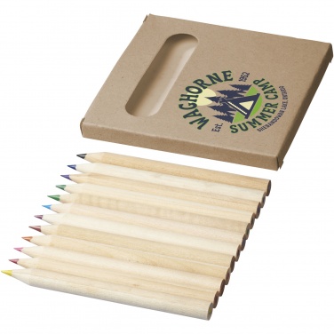 Logotrade promotional gift image of: Artemaa 12-piece pencil colouring set