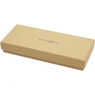 Logo trade advertising products image of: Apolys bamboo ballpoint and rollerball pen gift set 