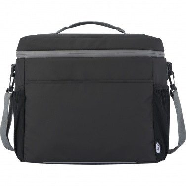 Logo trade advertising product photo of: Aqua 20-can GRS recycled water resistant cooler bag 22L