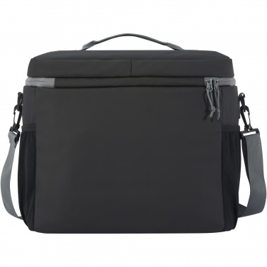 Logo trade promotional gift photo of: Aqua 20-can GRS recycled water resistant cooler bag 22L
