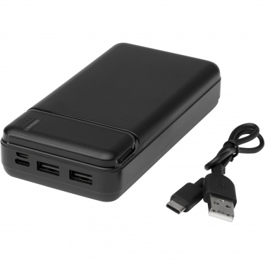 Logotrade promotional product image of: Loop 20.000 mAh recycled plastic power bank 
