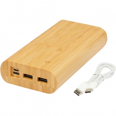 Logotrade promotional product picture of: Tulda 20.000 mAh bamboo power bank