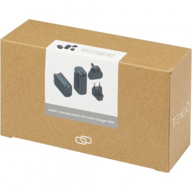 Logotrade promotional giveaways photo of: ADAPT 25W recycled plastic PD travel charger