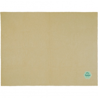 Logotrade promotional merchandise image of: Suzy 150 x 120 cm GRS polyester knitted blanket