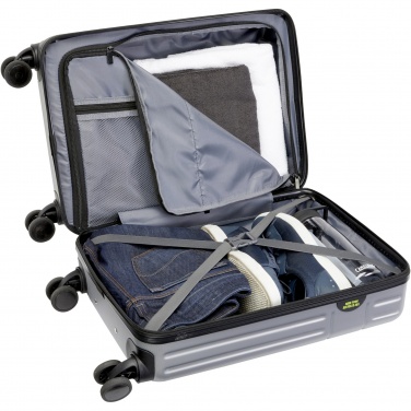 Logotrade corporate gift image of: Rover 20" GRS recycled cabin trolley 40L