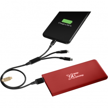 Logotrade promotional items photo of: SCX.design P15 light-up 5000 mAh power bank