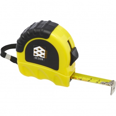 Logotrade promotional gift picture of: Rule 5-metre RCS recycled plastic measuring tape