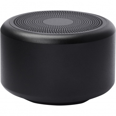 Logo trade promotional merchandise photo of: Rise 3W RCS recycled aluminium Bluetooth® mini speaker 