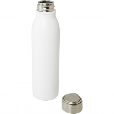 Logo trade promotional items picture of: Harper 700 ml RCS certified stainless steel water bottle with metal loop