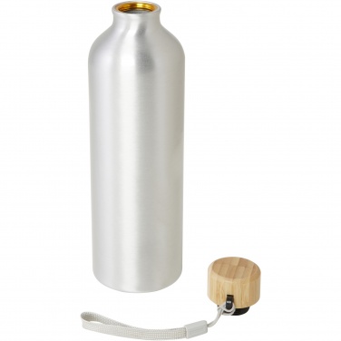 Logo trade advertising products image of: Malpeza 770 ml RCS certified recycled aluminium water bottle